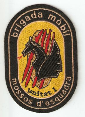 Emblema Brazo Mossos D'esquadra (BRIMO UNIDAD I ) Catalua