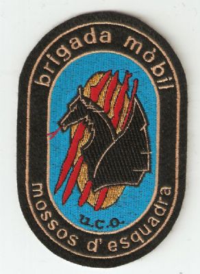 Emblema Brazo Mossos D'esquadra (BRIMO U.C.O.) Catalua