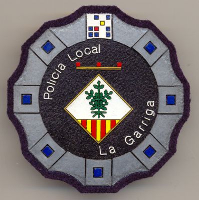Emblema de Pecho Antiguo Policia Local La Garriga (Cataluña)