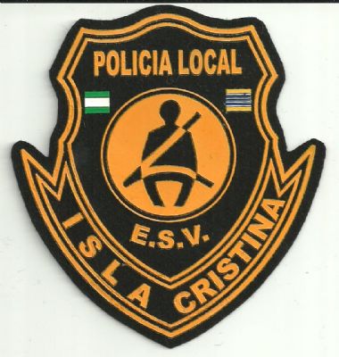 Emblema de Brazo de Policia Local Isla Cristina (Huelva)