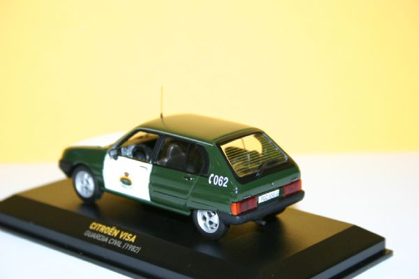 Miniatura Vehiculo Citroen Visa de la Guardia Civil 1982