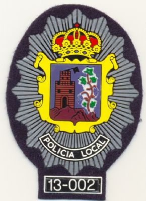 Emblema Pecho Policia Local Calasparras (Murcia)