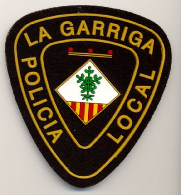 Emblema de Brazo de La Garriga (Cataluña)
