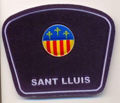Emblema de Brazo de Policia Local Sant LLuis (Baleares)