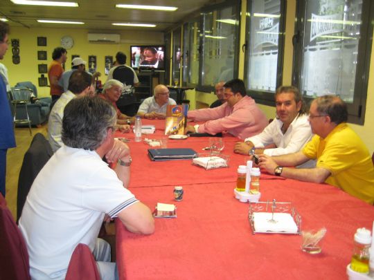 LAS PEAS BARCELONISTAS DE MADRID APOYAN LA CELEBRACION DE LA TROBADA DE TOTANA