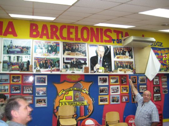 LAS PEAS BARCELONISTAS DE MADRID APOYAN LA CELEBRACION DE LA TROBADA DE TOTANA