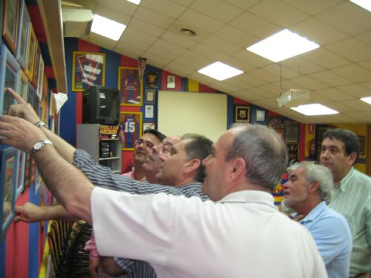 LAS PEAS BARCELONISTAS DE MADRID APOYAN LA CELEBRACION DE LA TROBADA DE TOTANA