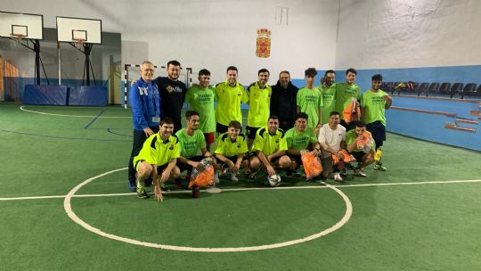 50 personas privadas de libertad participan en la escuela de ftbol de la Pea barcelonista de Totana en el centro penitenciario de Murcia I