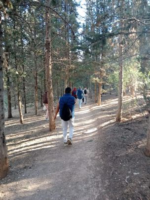 La Pea barcelonista de Totana pone en funcionamiento el proyecto senderos de libertad en el Centro de Insercin Social Guillermo Miranda