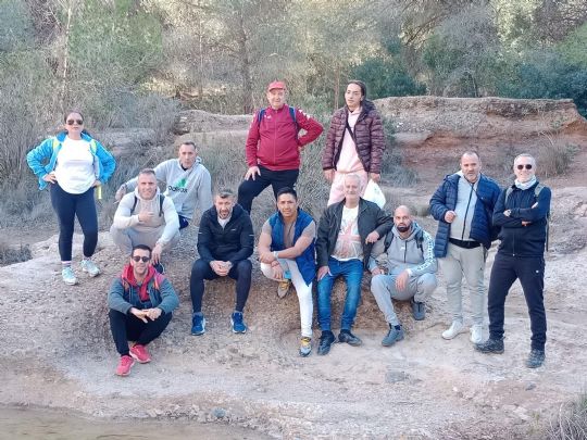 La Pea barcelonista de Totana pone en funcionamiento el proyecto senderos de libertad en el Centro de Insercin Social Guillermo Miranda