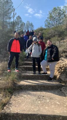 La Pea barcelonista de Totana participa en la salida programada a Calasparra