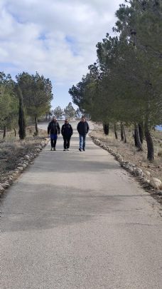 La Pea barcelonista de Totana participa en la salida programada a Calasparra