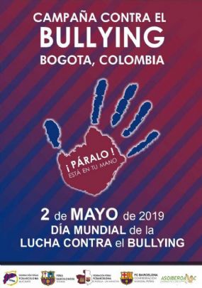 LA PEA BARCELONISTA DE TOTANA DESARROLLA UN PROYECTO INNOVADOR EN COLOMBIA  PARA CONCIENCIAR SOBRE LA PROBLEMTICA DEL BULLING 