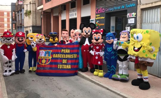 LA PEÑA BARCELONISTA DE TOTANA AMPLIA EL PROYECTO ILUSIÓN SOLIDARIA PARA EL AÑO 2019
