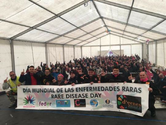 LA PEA BARCELONISTA DE TOTANA COLABORA EN LA VIII RUTA SOLIDARIA POR LAS ENFERMEDADES RARAS 