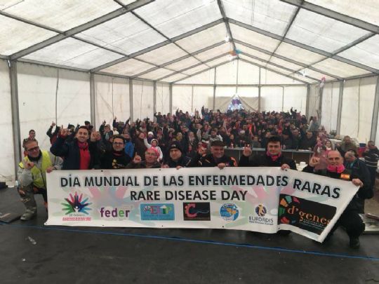 LA PEA BARCELONISTA DE TOTANA COLABORA EN LA VIII RUTA SOLIDARIA POR LAS ENFERMEDADES RARAS 