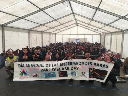 LA PEA BARCELONISTA DE TOTANA COLABORA EN LA VIII RUTA SOLIDARIA POR LAS ENFERMEDADES RARAS 