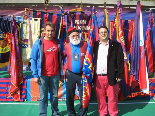 LA PB TOTANA TOMA EL RELEVO EN LA XXXI TROBADA DE PEÑAS DEL FC BARCELONA.
