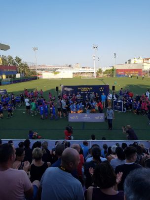LA PEA BARCELONISTA DE TOTANA CAMPEON DEL TORNEO DE FUTBOL 7 ORGANIZADO POR LA CONFEDERACION MUNDIAL DE PEAS DEL FCB 