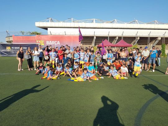 LA PEA BARCELONISTA DE TOTANA CAMPEON DEL TORNEO DE FUTBOL 7 ORGANIZADO POR LA CONFEDERACION MUNDIAL DE PEAS DEL FCB 
