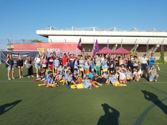LA PEA BARCELONISTA DE TOTANA CAMPEON DEL TORNEO DE FUTBOL 7 ORGANIZADO POR LA CONFEDERACION MUNDIAL DE PEAS DEL FCB 