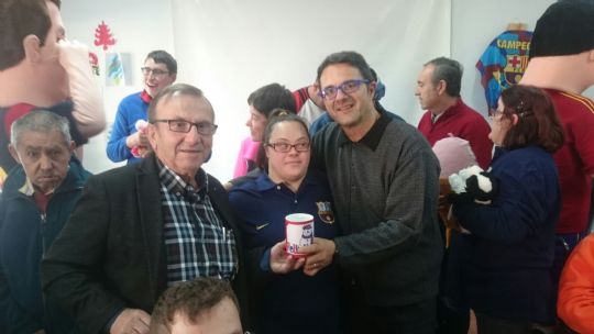 LA PEA BARCELONISTA DE TOTANA SOLIDARIA CON LAS PERSONAS CON DISCAPACIDAD INTELECTUAL Y CON ENFERMEDAD MENTAL DE TOTANA