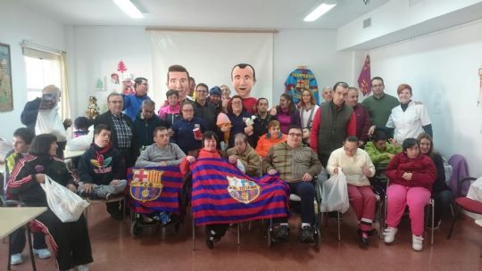 LA PEA BARCELONISTA DE TOTANA SOLIDARIA CON LAS PERSONAS CON DISCAPACIDAD INTELECTUAL Y CON ENFERMEDAD MENTAL DE TOTANA