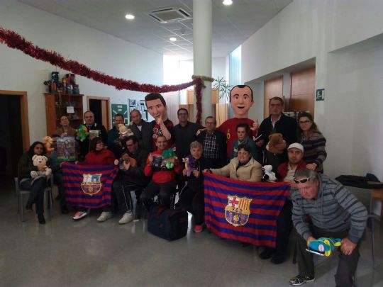 LA PEA BARCELONISTA DE TOTANA SOLIDARIA CON LAS PERSONAS CON DISCAPACIDAD INTELECTUAL Y CON ENFERMEDAD MENTAL DE TOTANA