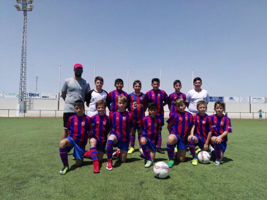 LA PEÑA BARCELONISTA DE TOTANA PARTICIPA EN EL PRIMER TORNEO OLIMPICO DE TOTANA