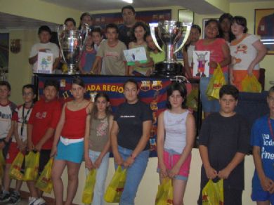 MOSQUINHO SER LA MASCOTA DE LA VI TROBADA DE PEAS BARCELONISTAS