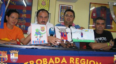 LAS RPLICAS DE LA CHAMPIONS LEAGUE Y LA COPA DE LA LIGA DEL FC BARCELONA ESTARN EN TOTANA EL DA 25 DE JUNIO EN UNA JORNADA DE CONVIVENCIA DE PEAS BARCELONISTAS DE LA REGIN DE MURCIA