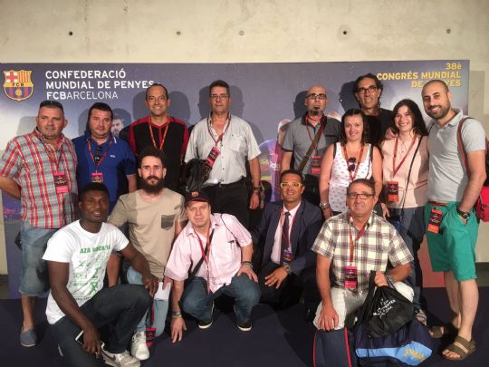LA PB TOTANA PARTICIPA EN EL XXXVIII CONGRESO MUNDIAL DE PEAS Y ASISTE A LA LII EDICIN DEL TROFEO JOAN GAMPER