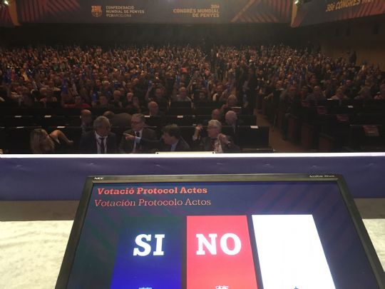 LA PB TOTANA PARTICIPA EN EL XXXVIII CONGRESO MUNDIAL DE PEAS Y ASISTE A LA LII EDICIN DEL TROFEO JOAN GAMPER