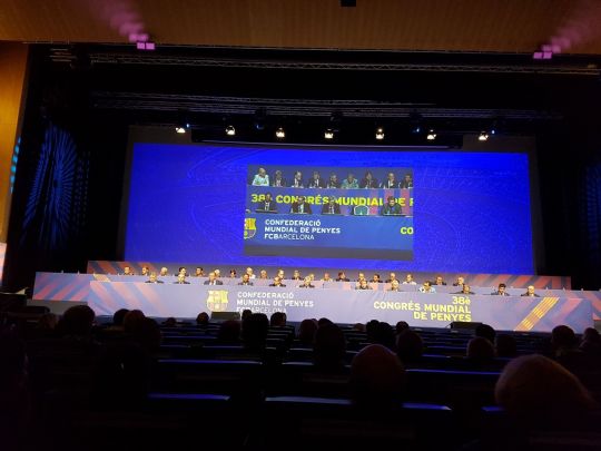 LA PB TOTANA PARTICIPA EN EL XXXVIII CONGRESO MUNDIAL DE PEAS Y ASISTE A LA LII EDICIN DEL TROFEO JOAN GAMPER