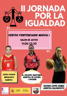 La Pea Barcelonista de Totana y colectivo Parntesis colaboran en la organizacin de la II JORNADA DE IGUALDAD en el Centro Penitenciario de Murcia I