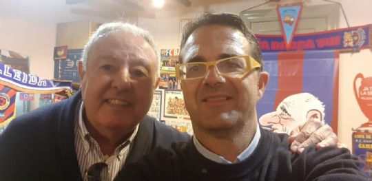 LA PEÑA BARCELONISTA DE TOTANA  VISITA LA PEÑA NICOLAS CASAUS DE BUENOS AIRES PRESIDIDA POR ALBERTO CALOGGERO