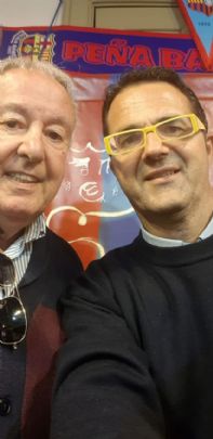 LA PEÑA BARCELONISTA DE TOTANA  VISITA LA PEÑA NICOLAS CASAUS DE BUENOS AIRES PRESIDIDA POR ALBERTO CALOGGERO