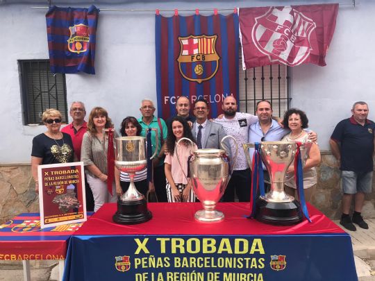 LA PBT PRESENTE EN LA X TROBADA DE PEÑAS BARCELONISTAS DE LA REGION DE MURCIA 