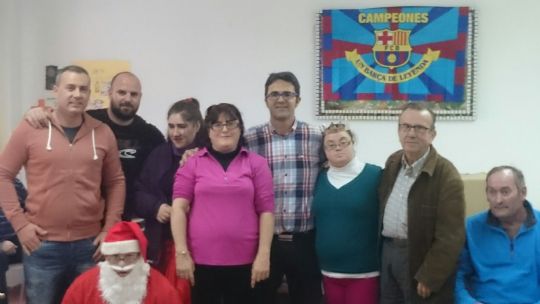 LA PEA BARCELONISTA DE TOTANA SOLIDARIA CON LAS PERSONAS CON DISCAPACIDAD INTELECTUAL Y ENFERMEDAD MENTAL