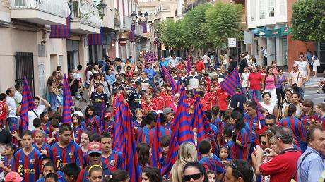 BROCHE DE ORO PARA LA XXXII TROBADA MUNDIAL: TORNEO DE FUTBOL ESCUELA DE FUTBOL TOTANA