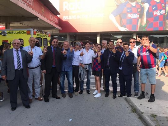 LA PEA BARCELONISTA DE TOTANA DA VISIBILIDAD Y SENSIBILIZA SOBRE LAS LIPODISTROFIAS EN EL XIV TORNEO INTERNACIONAL DE FTBOL 7, ORGANIZADO POR LA CONFENDERACIN MUNDIAL DE PEAS DEL FCBARCELONA