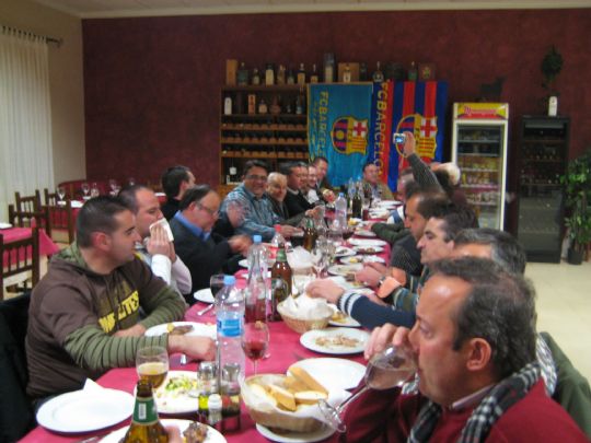 CENA DE NAVIDAD DE LA JUNTA DIRECTIVA PB TOTANA