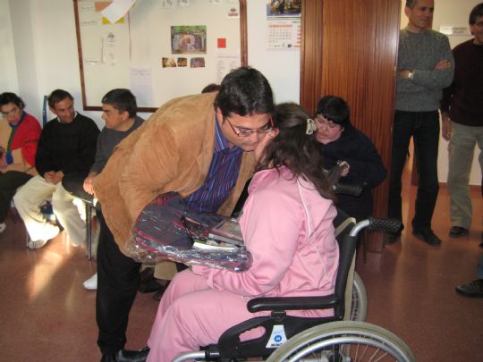 LA PB TOTANA CON LOS DISCAPACITADOS DE TOTANA