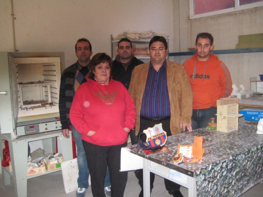 LA PB TOTANA VISITA EL CENTRO OCUPACIONAL MOYA TRILLA