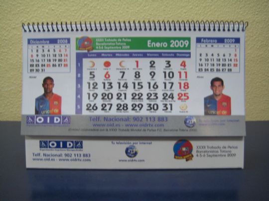 CALENDARIO SOLIDARIO 2009 DE LA PB TOTANA.