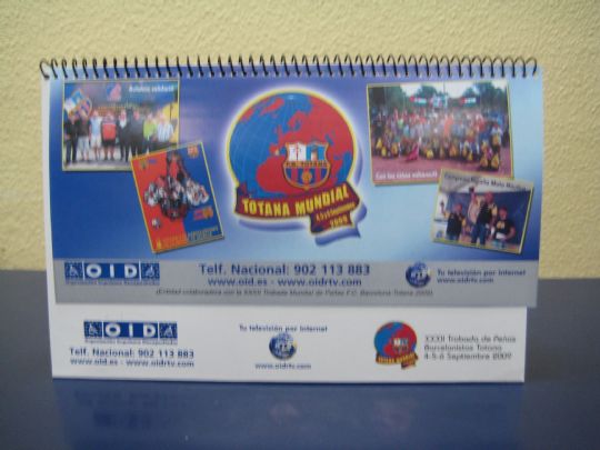 CALENDARIO SOLIDARIO 2009 DE LA PB TOTANA.