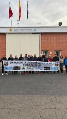 Las salidas programadas del Centro Penitenciario de Murcia dan visibilidad al D�a Mundial de las Enfermedades Raras