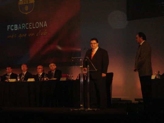 LA PB TOTANA TOMA EL RELEVO EN LA XXXI TROBADA DE PEÑAS DEL FC BARCELONA.