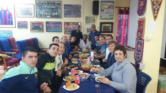 LA PEÑA BARCELONISTA DE TOTANA COLABORA CON EL PROYECTO DE SALIDAS PROGRAMADAS DE CARÁCTER TERAPÉUTICO QUE DESARROLLA EL CENTRO PENITENCIARIO MURCIA I