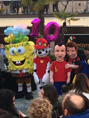 LA PEÑA BARCELONISTA DE TOTANA PARTICIPA EN EL X ANIVERSARIO DGENES 